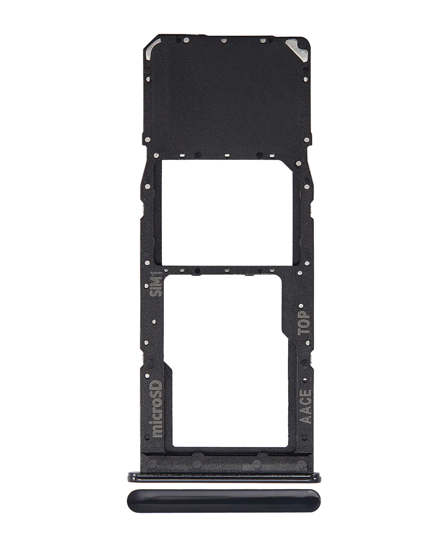 Single Sim Card Tray For Samsung Galaxy A13 (A135 / 2022) (Black)