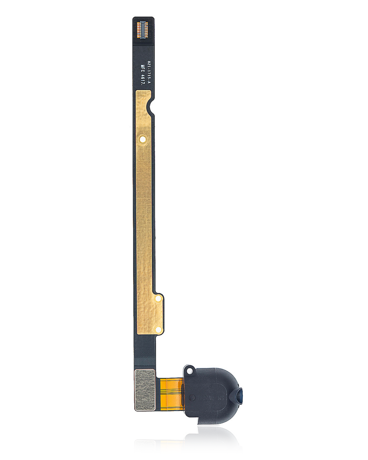 Headphone Jack Flex Cable For iPad Air 1 / iPad 5 (2017) / iPad 6 (2018) (Black) (Cellular)