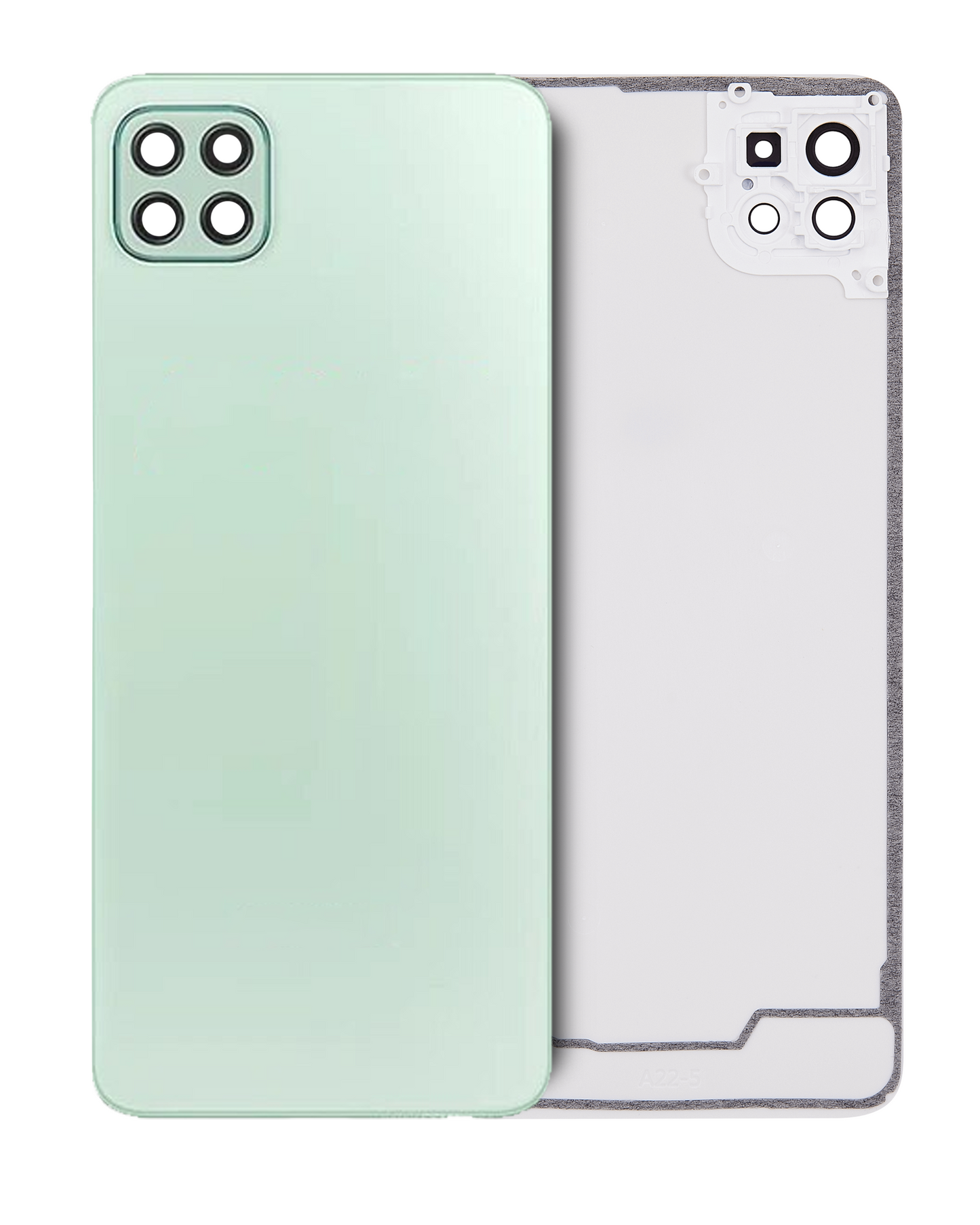Back Cover Glass For Samsung Galaxy A22 5G (A226 / 2021) (Service Pack) (Green)