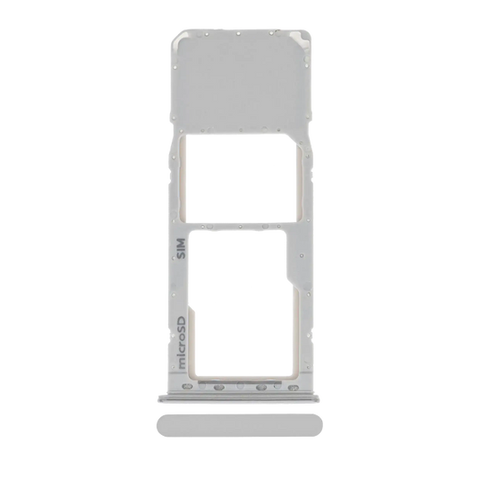 Single Sim Card Tray For Samsung Galaxy A20 (A205 / 2019) / A30 (A305 / 2019) / A50 (A505 / 2019) (Silver)