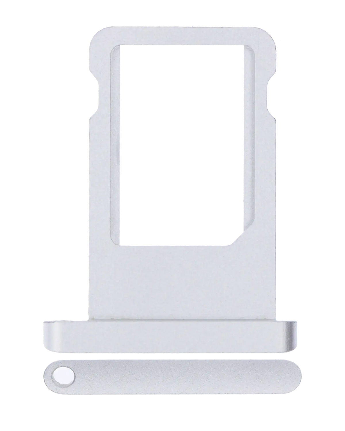 Sim Card Tray For iPad Mini 1 / iPad Mini 2 / iPad Mini 3 / iPad Air 1 / iPad 5 (2017) / iPad 6 (2018) (Silver)