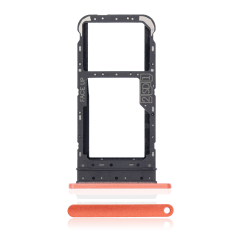 Dual Sim Card Tray For Motorola Moto E7 (XT2095 / 2020) (Satin Coral)