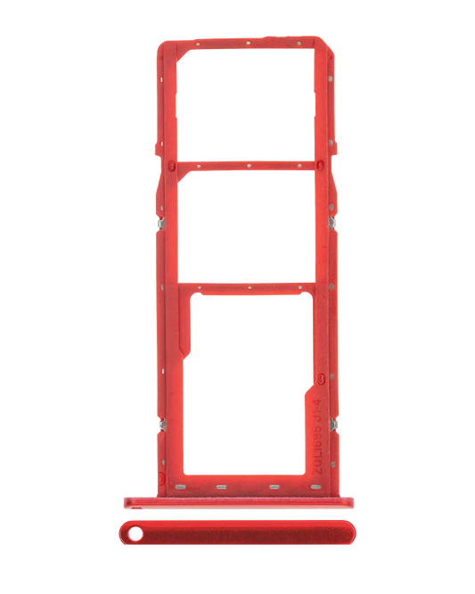 Dual Sim Card Tray For Samsung Galaxy A01 (A015 / 2020) (Red)
