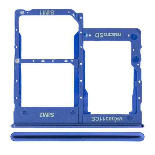 Dual Sim Card Tray For Samsung Galaxy A40 (A405 / 2019) (Blue)