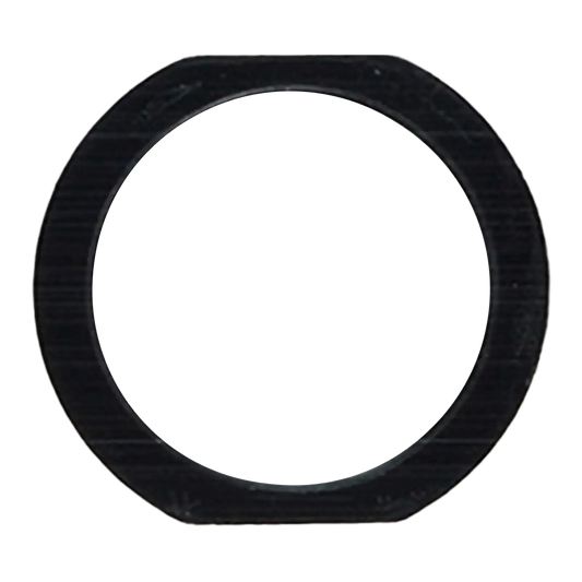 Home Button Gasket For iPad Pro 10.5"/ Pro 12.9" 1st Gen / Pro 12.9" 2nd Gen/ Pro 9.7"/ iPad 5/ iPad 6 / iPad 7/ iPad 8/ iPad 9 / Air 1 / Air 2 / Mini 3 / Mini 4 / Mini 5 (Black) (10 Pack)