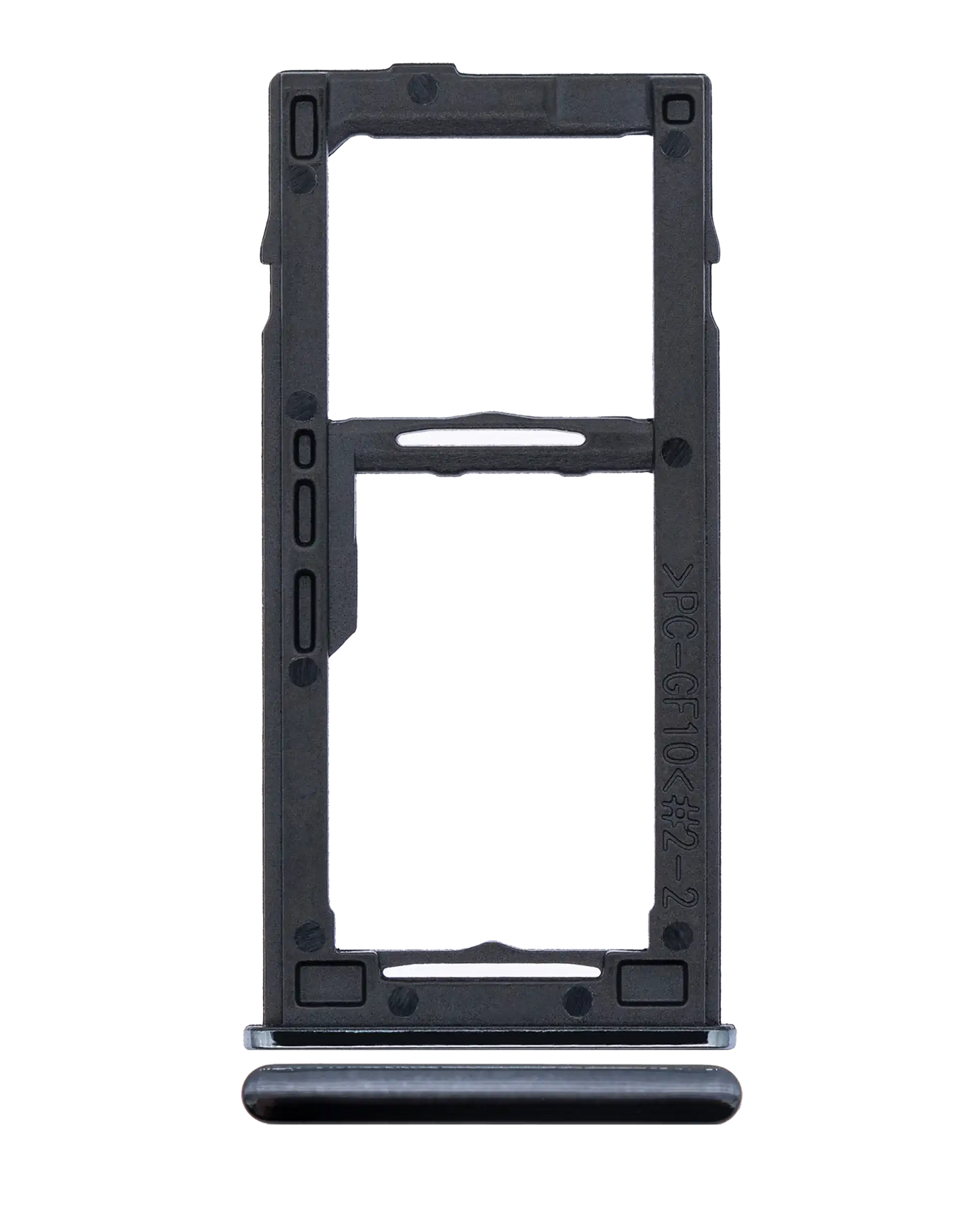 Single Sim Card Tray For Samsung Galaxy A42 5G (A426 / 2020) (Prism Dot Black)