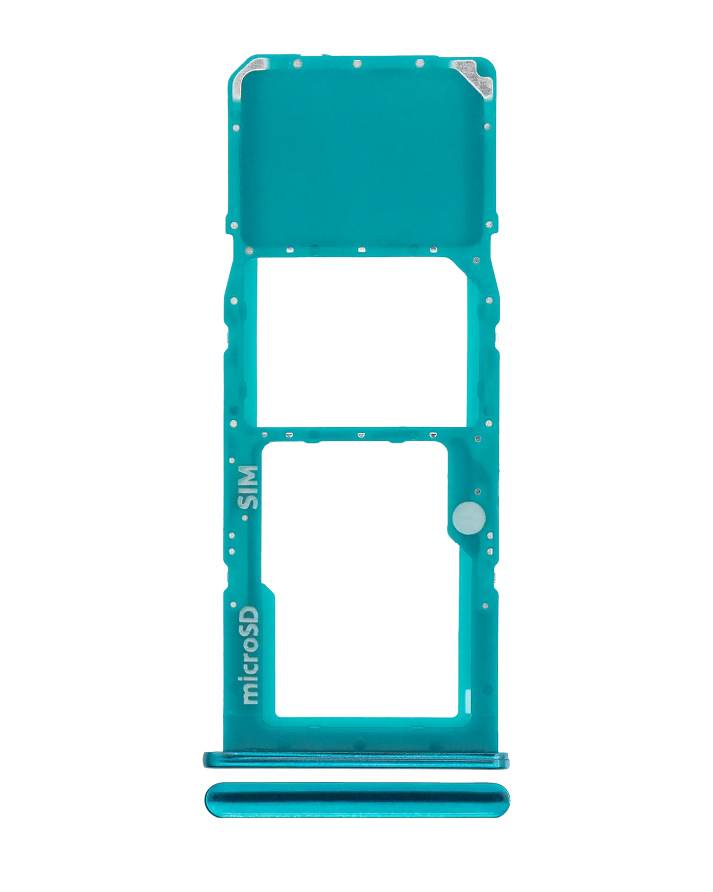 Single Sim Card Tray For Samsung Galaxy A50S (A507 / 2019) (Prism Crush Green)