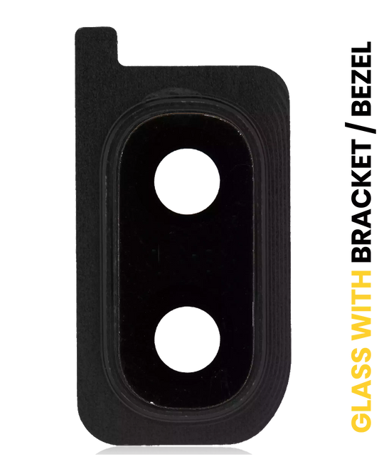 Back Camera Lens With Bracket / Bezel For Samsung Galaxy A20 (A205 / 2019) (Black)