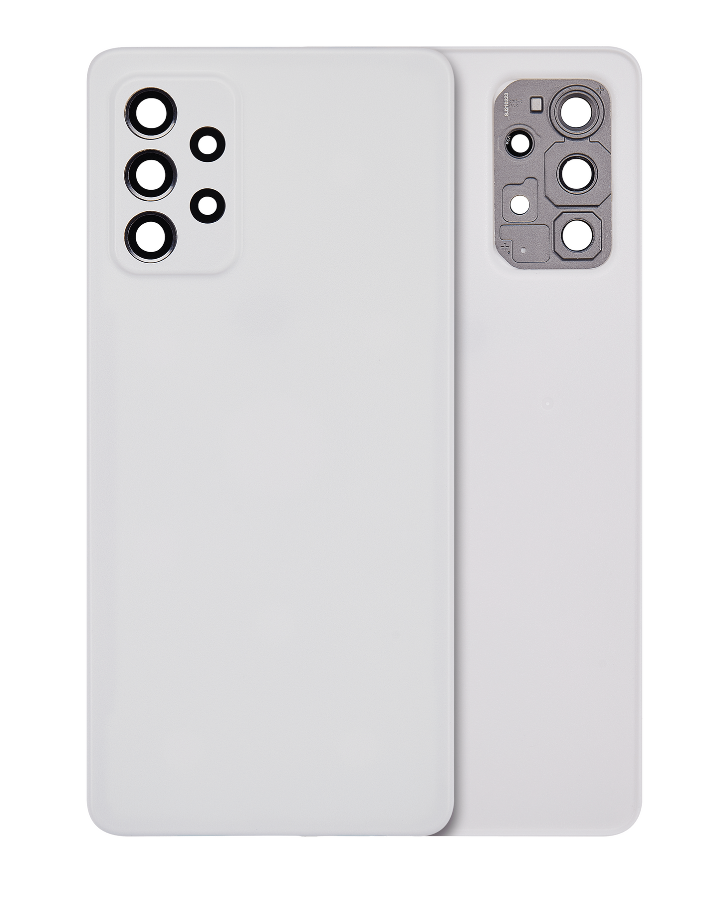 Back cover Glass For Samsung Galaxy A72 (A725 / 2021) (Aftermarket Plus) (Awesome White)