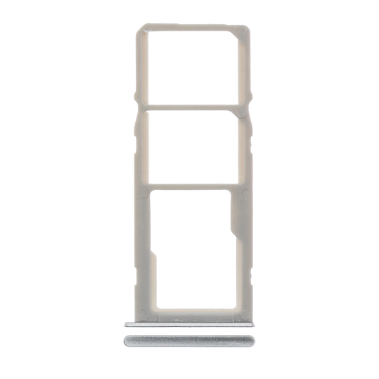 Dual Sim Card Tray For Samsung Galaxy A21 (A215 / 2020) (Cloud White)