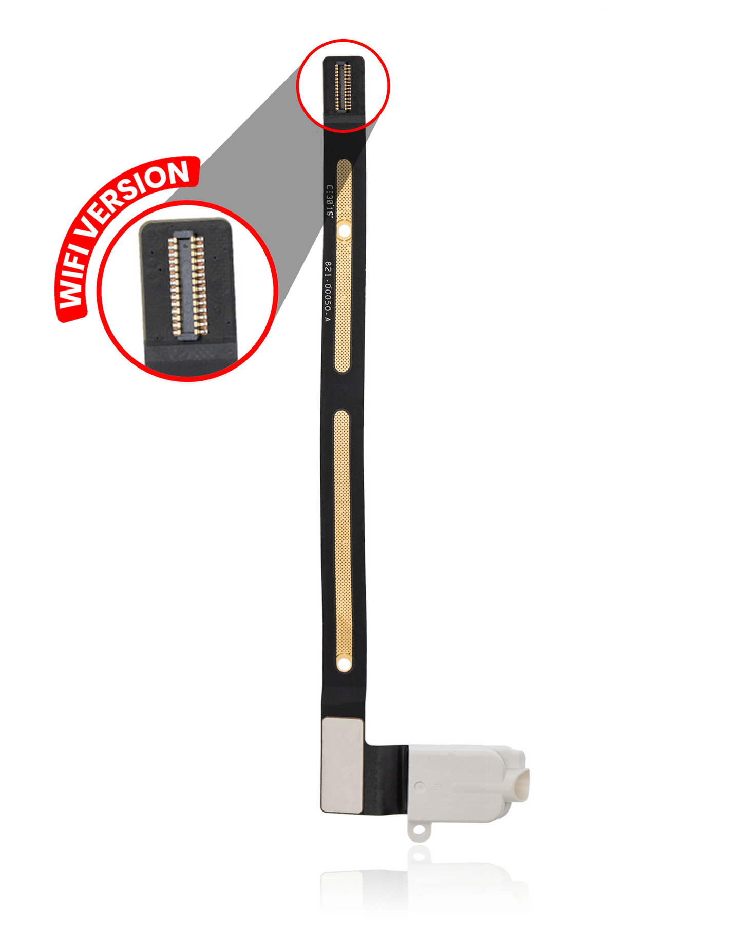 Headphone Jack Flex Cable For iPad Air 2 (WiFi Only) (White)