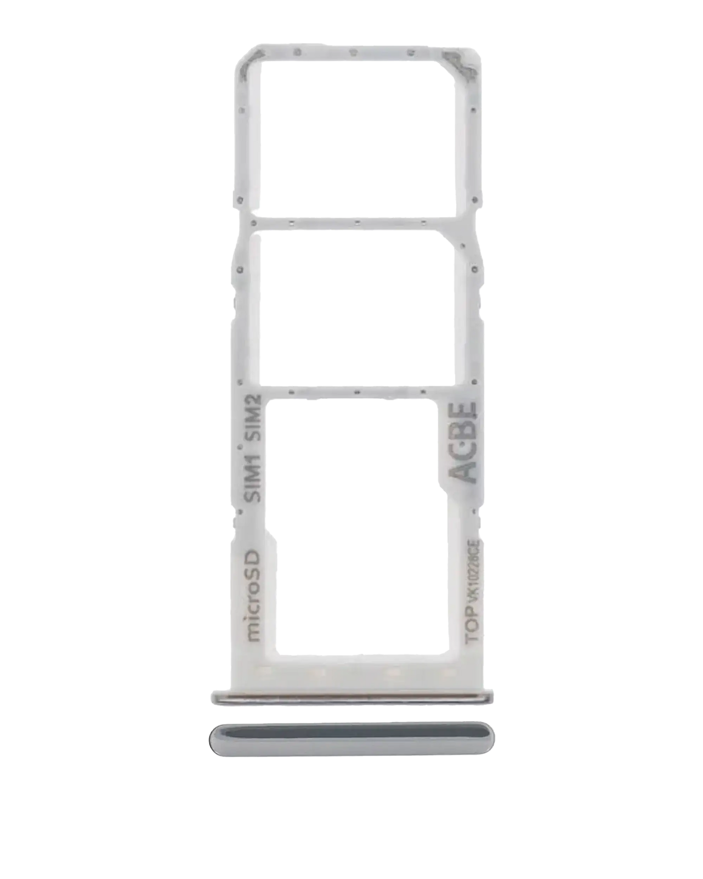 Dual Sim Card Tray For Samsung Galaxy A32 (A325 / 2021) (Awesome White)