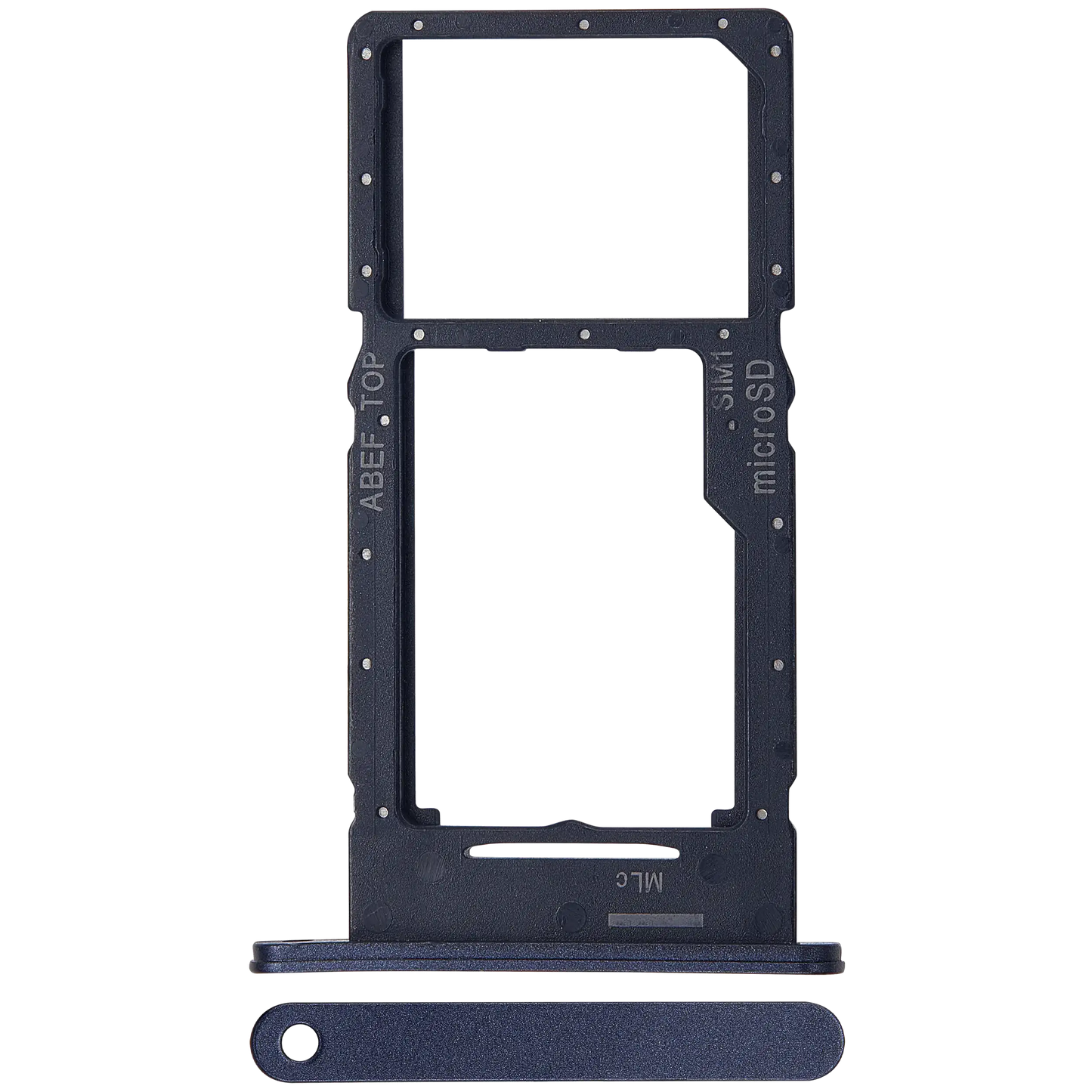 Single Sim Card Tray For Samsung Galaxy A25 5G (A256 / 2023) (Brave Black)