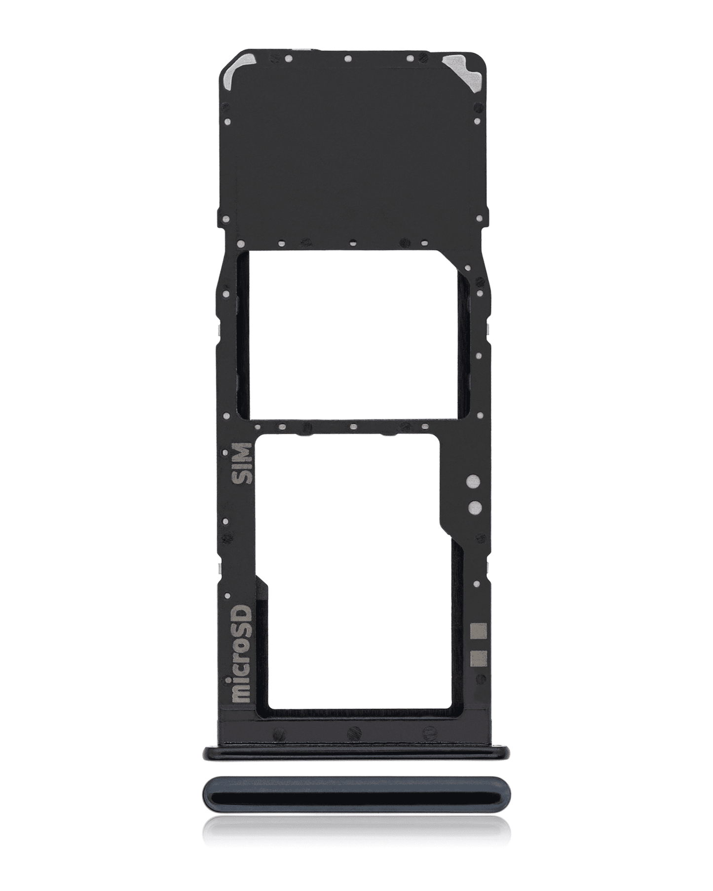 Single Sim Card Tray For Samsung Galaxy A30S (A307 / 2019) (Black)