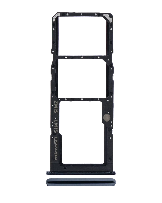 Dual Sim Card Tray For Samsung Galaxy A50S (A507 / 2019) (Prism Crush Black)