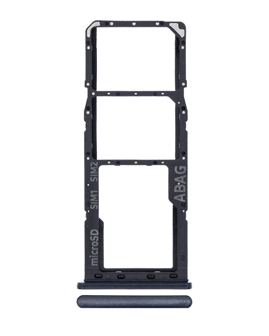 Dual Sim Card Tray For Samsung Galaxy A21S (A217 / 2020) (Black)