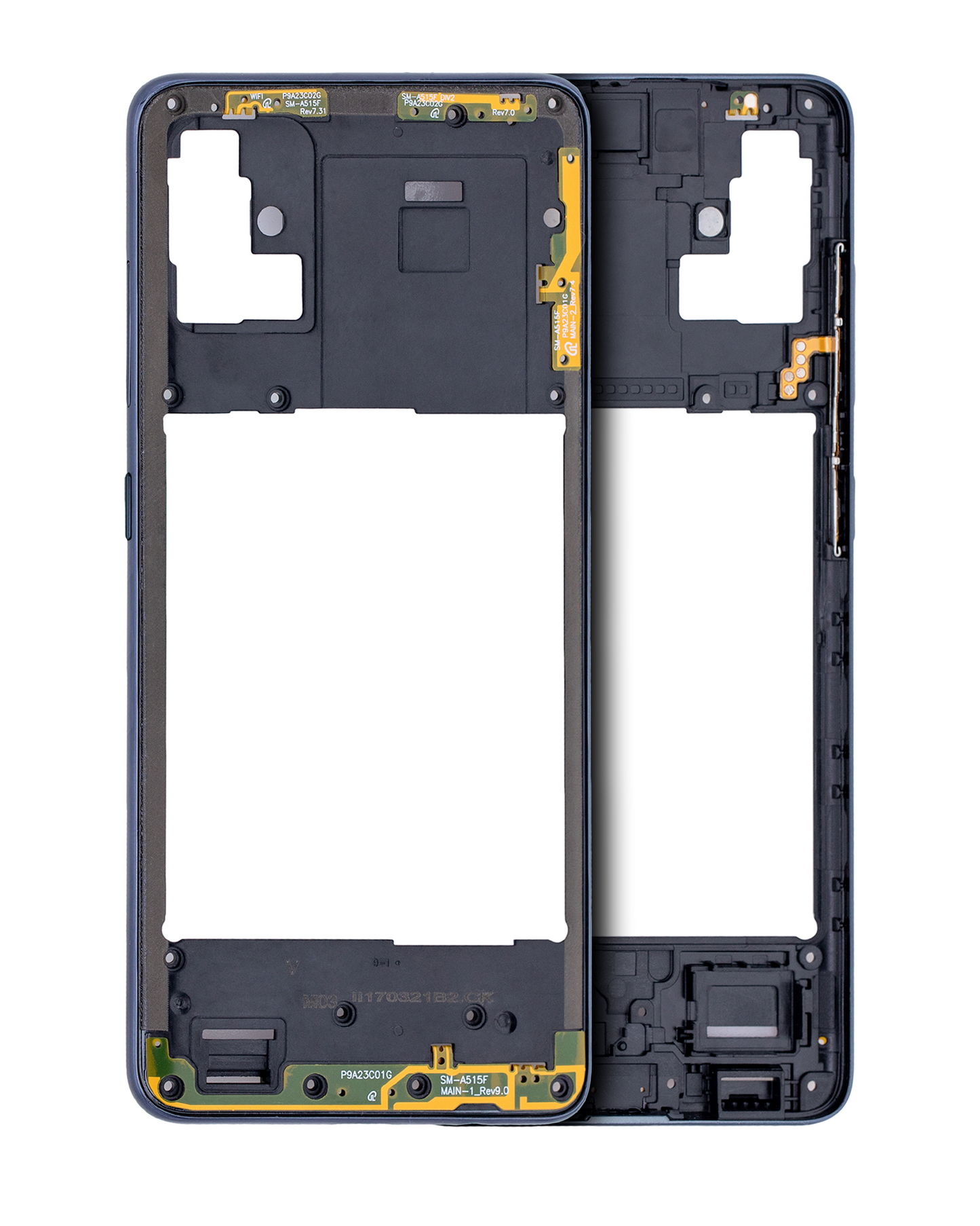 Mid-Frame Housing For Samsung Galaxy A51 4G (A515 / 2019) (Prism Crush Black)