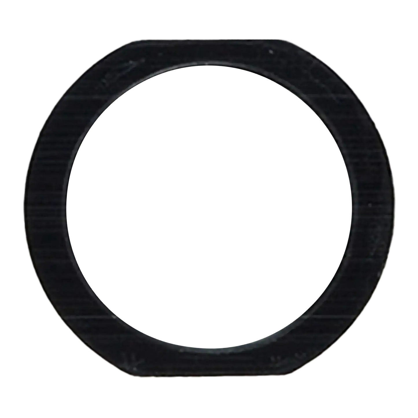 Home Button Gasket For iPad Pro 10.5"/ Pro 12.9" 1st Gen / Pro 12.9" 2nd Gen/ Pro 9.7"/ iPad 5/ iPad 6 / iPad 7/ iPad 8/ iPad 9 / Air 1 / Air 2 / Mini 3 / Mini 4 / Mini 5 (Black) (10 Pack)