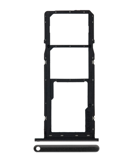 Dual Sim Card Tray For Samsung Galaxy A01 (A015 / 2020) (Black)