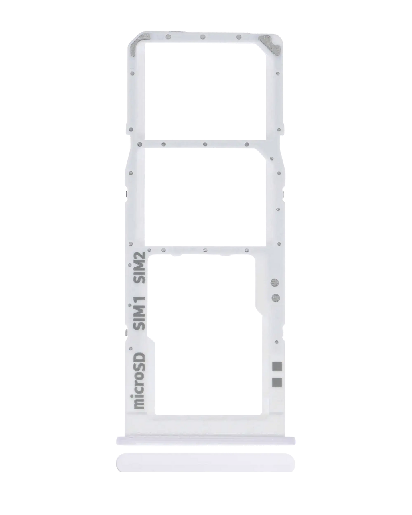 Dual Sim Card Tray For Samsung Galaxy A30S (A307 / 2019) (White)
