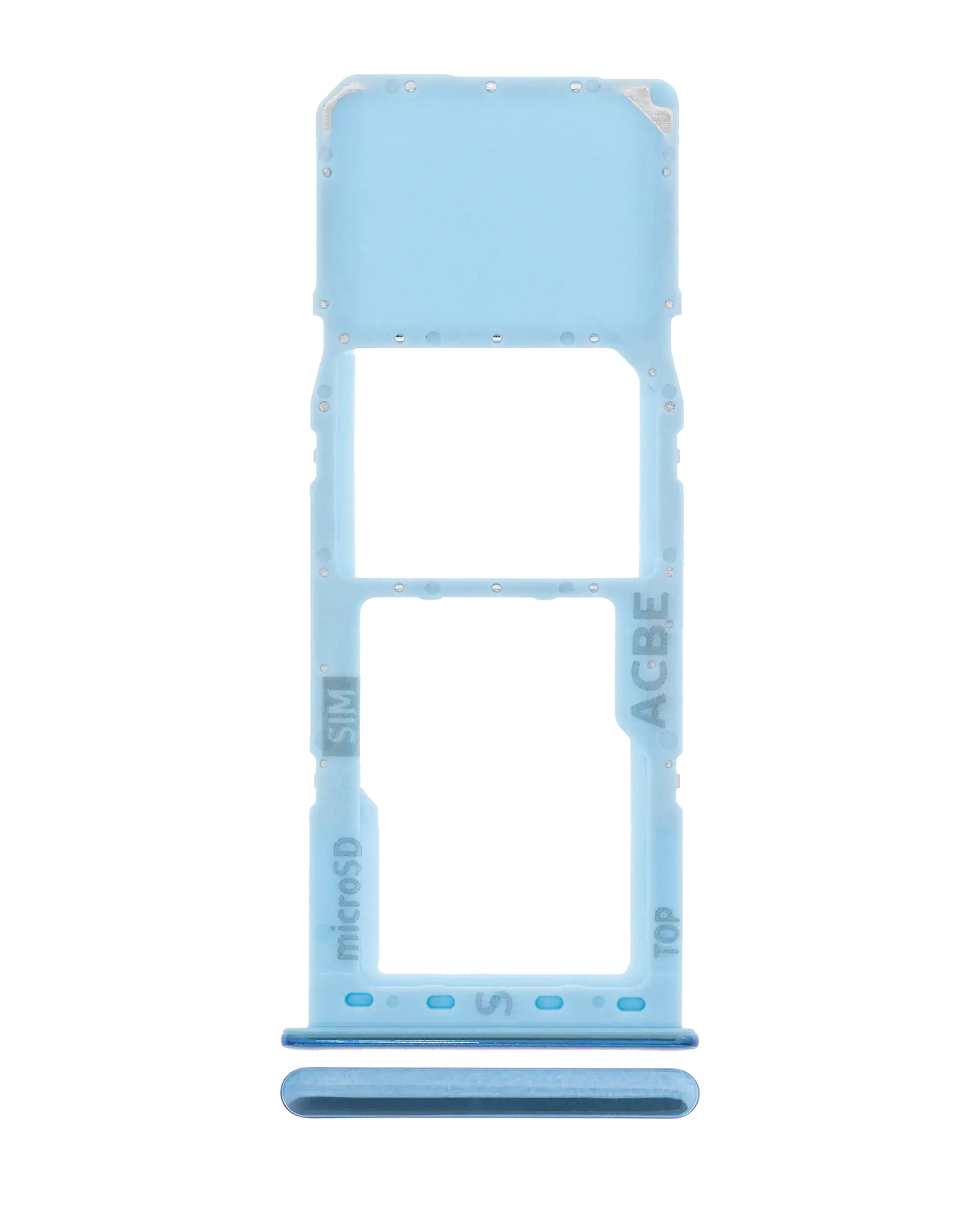 Single Sim Card Tray For Samsung Galaxy A32 (A325 / 2021) (Awesome Blue)