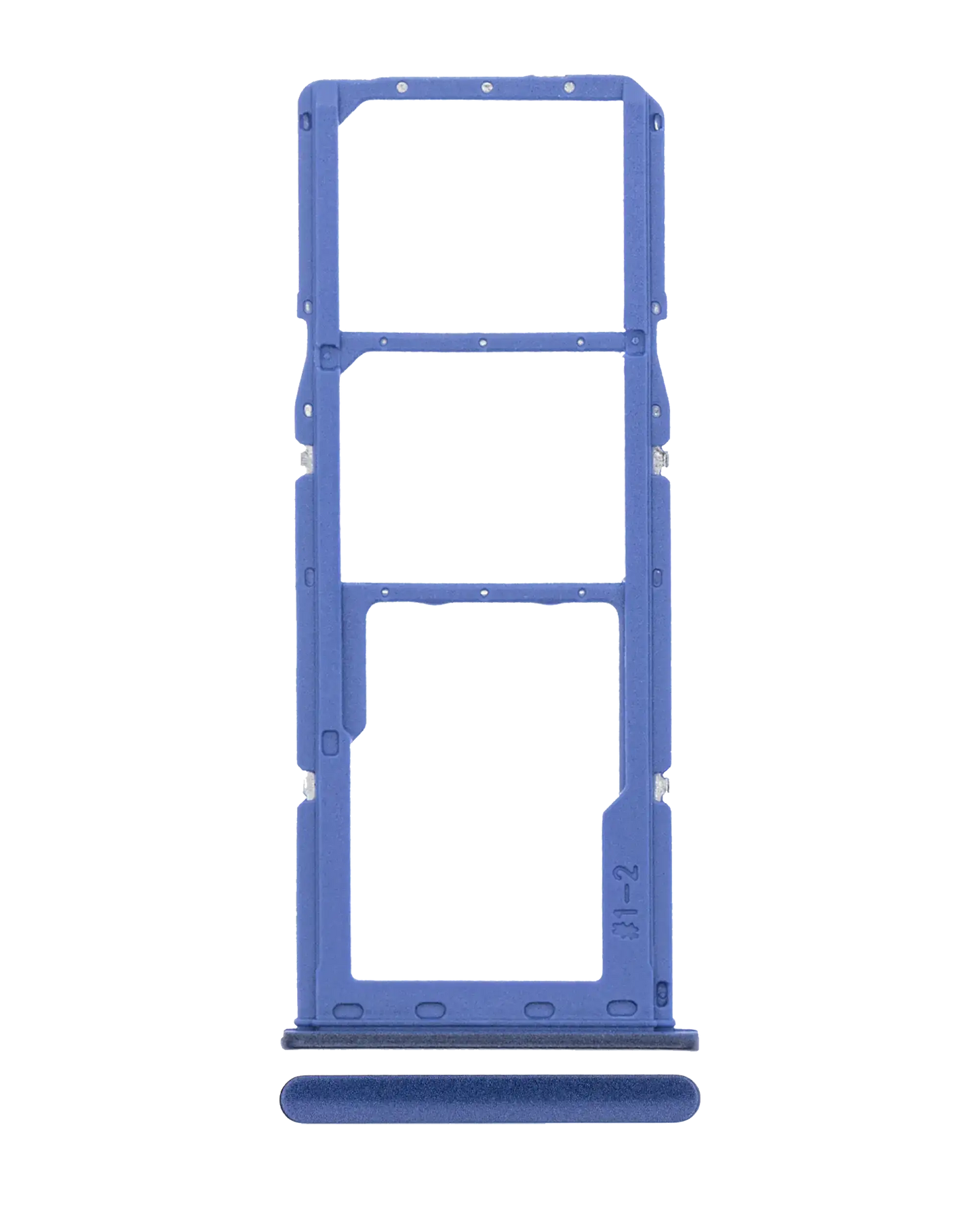 Dual Sim Card Tray For Samsung Galaxy A21S (A217 / 2020) (Blue)