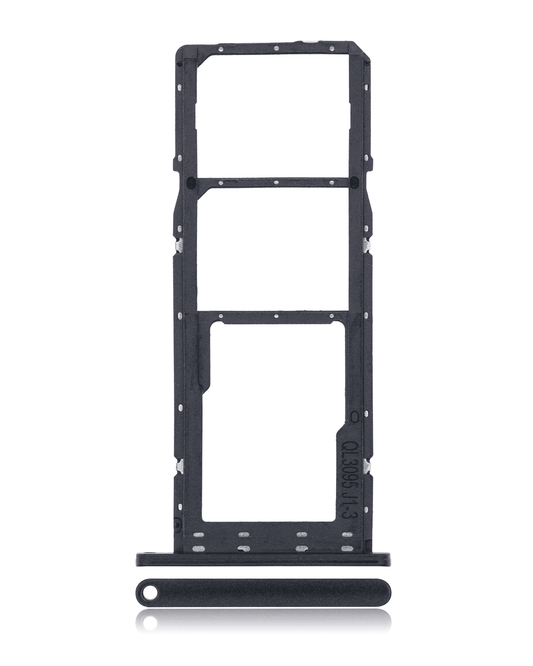 Dual Sim Card Tray For Samsung Galaxy A02S (A025 / 2020) / A03 (A035 / 2021) (Black)