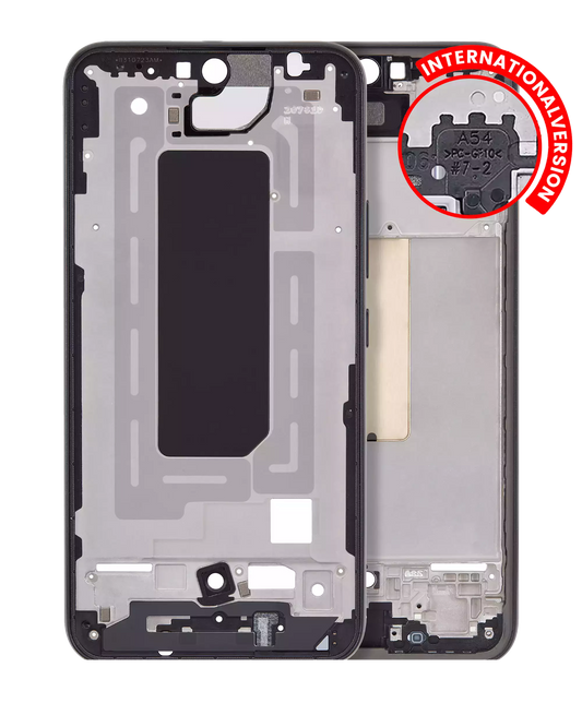 Mid-Frame Housing For Samsung Galaxy A54 5G (A546 / 2023) (International Version) (Graphite)