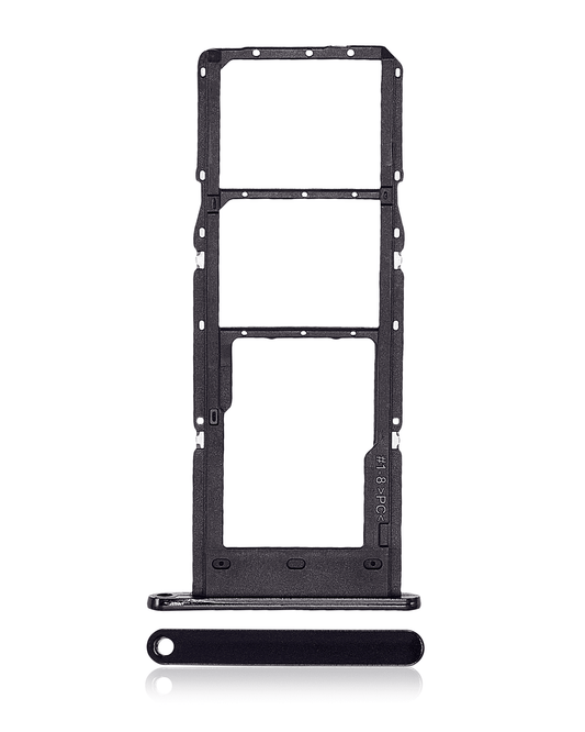 Dual Sim Card Tray For Samsung Galaxy A14 (A145F) (Black)