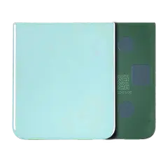 Bottom Back Cover Glass For Samsung Galaxy Z Flip 5 (Service Pack) (Blue)