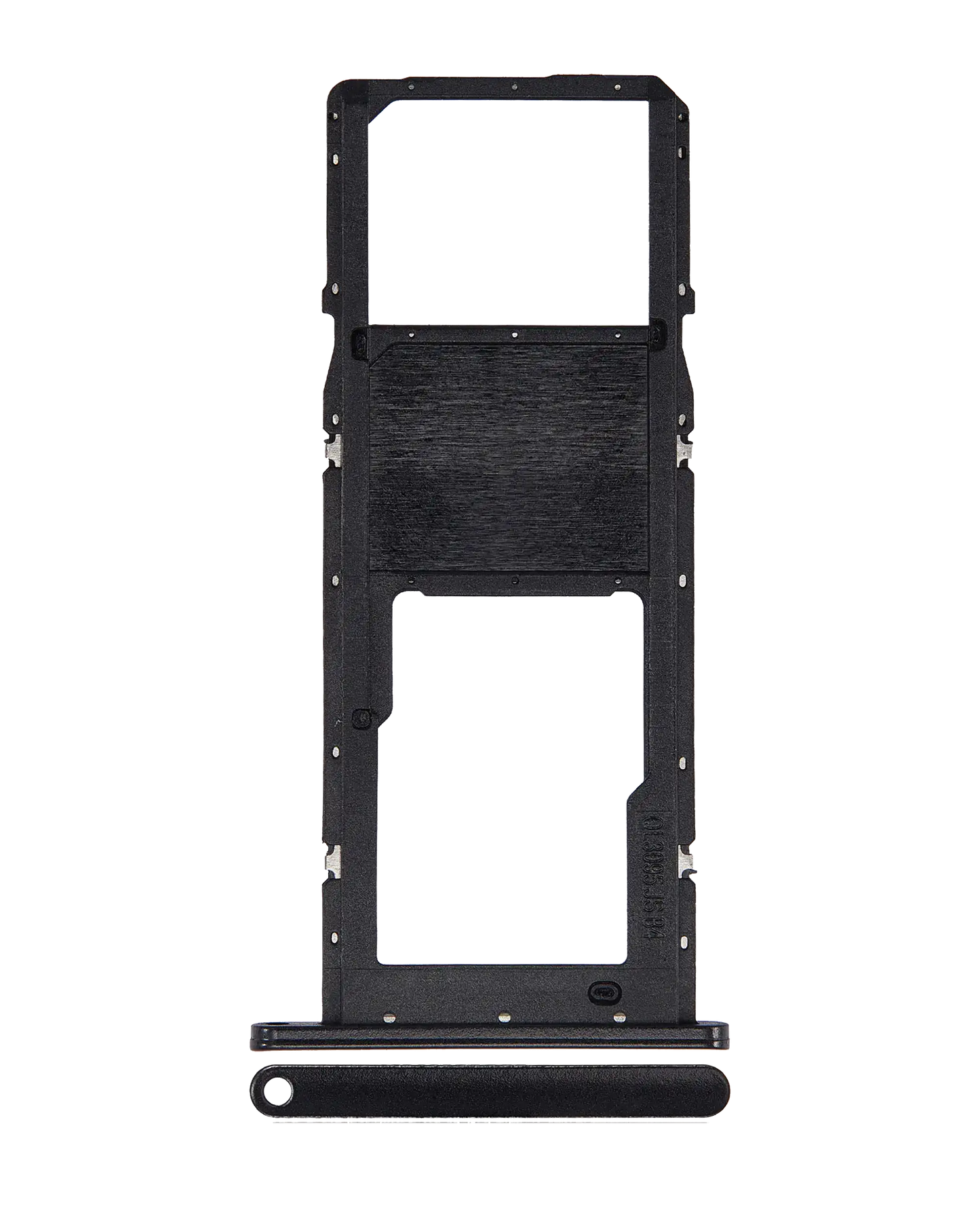 Single Sim Card Tray For Samsung Galaxy A02S (A025 / 2020) / A03 (A035 / 2021) (Black)
