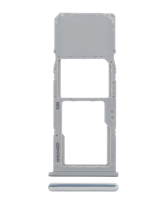 Single Sim Card Tray For Samsung Galaxy A70 (A705 / 2019) (Silver)