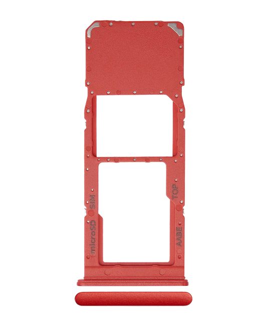 Single Sim Card Tray For Samsung Galaxy A12 (A125 / 2020) (Red)