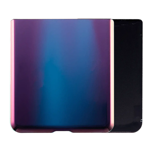 Bottom Back Cover For Samsung Galaxy Z Flip 4G (F700) (Service Pack) ( Mirror Purple)