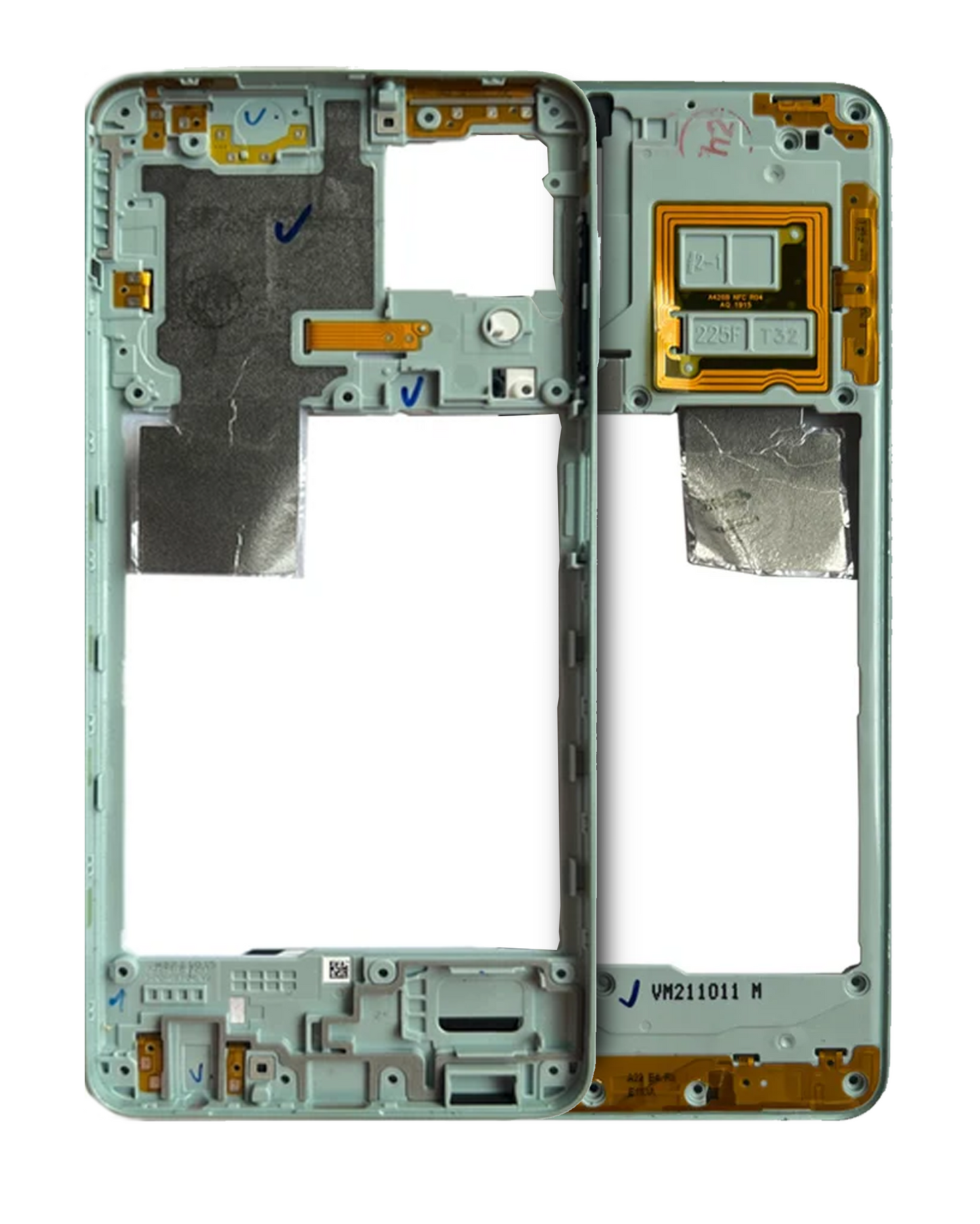 Mid-Frame Housing For Samsung Galaxy A22 4G (A225 / 2021) (Mint)