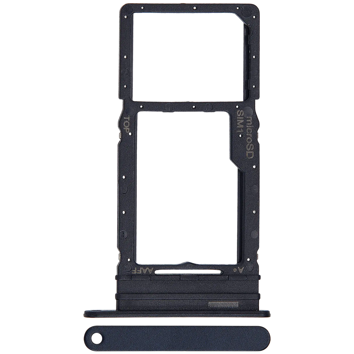 Single Sim Card Tray For Samsung Galaxy A16 5G (A166 / 2024) (Premium) (Blue Black)