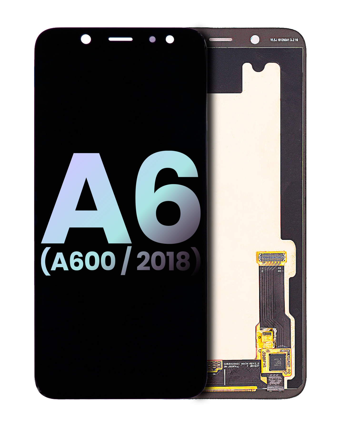 OLED Assembly Without Frame For Samsung Galaxy A6 (A600 / 2018) (Service Pack) (All Colors)
