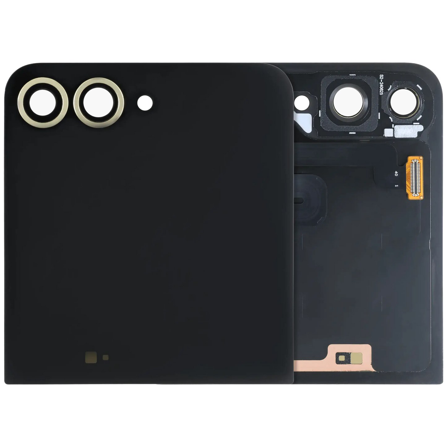 Outer OLED Assembly For Samsung Galaxy Z Flip 6 5G (US & International) (Used OEM Pull: Grade A/B) (Yellow)