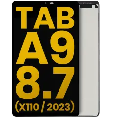 LCD Assembly Without Frame For Samsung Galaxy Tab A9 (X110/X115/X117) (2023) (LTE) (Refurbished) (Black)