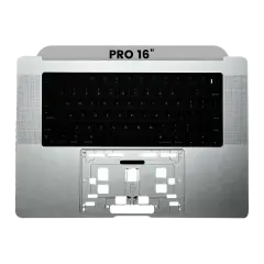 Top Case With Keyboard For MacBook Pro 16" A2991 (2023) (US Keyboard) (Silver)