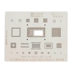 CPU Stencil For MacBook 12" A1534 (2015) (MAC 1)