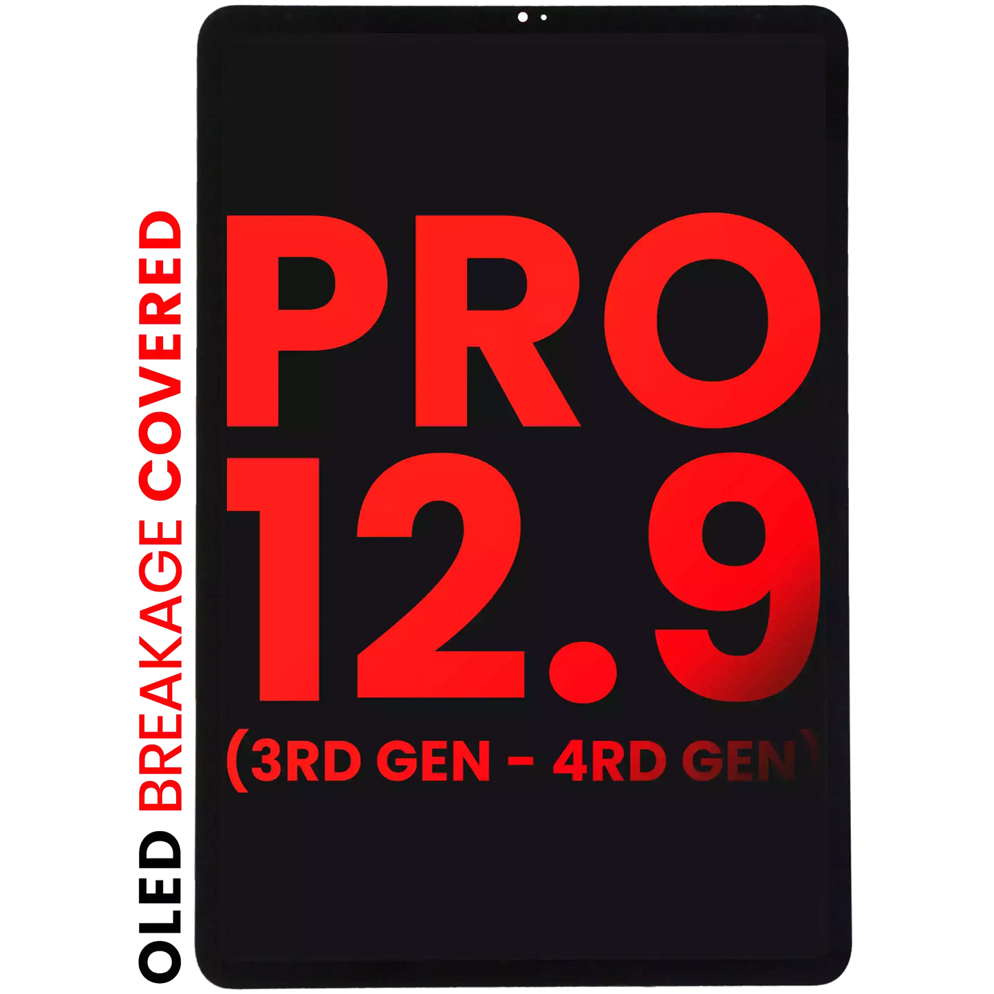 LCD Assembly With Digitizer For iPad Pro 12.9" 3rd Gen (2018) / iPad 12.9" 4th Gen (2020) (Aftermarket Pro: XO7) (All Colors)