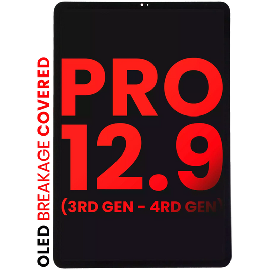 LCD Assembly With Digitizer For iPad Pro 12.9" 3rd Gen (2018) / iPad 12.9" 4th Gen (2020) (Aftermarket Pro: XO7) (All Colors)