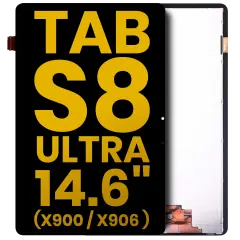 OLED Assembly Without Frame For Samsung Galaxy Tab S8 Ultra 14.6" (X900 / X906 ) (2022) (Refurbished) (Black)