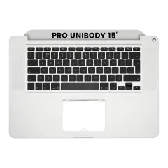 Top Case with Keyboard (ISO UK) For MacBook Pro 15" A1286 (2009)