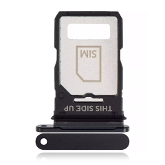 Single Sim Card Tray For Motorola Moto Edge (XT2305 / 2023) (Genuine OEM) (Eclipse Black)