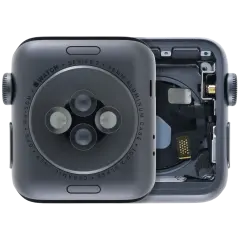 Housing Assembly Compatible For Watch Series 2 (38MM) (Used OEM Pull: Grade A) (Cellular Version) (Aluminum / Space Black)