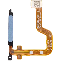 Fingerprint Reader With Flex Cable For Motorola Moto G23 (XT2333 / 2023) (Genuine OEM) (Steel Blue)