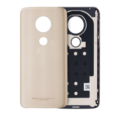 Back cover Glass For Motorola Moto G7 Play (XT1952 / 2019) (Gold) (US Version)