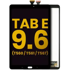 LCD Assembly Without Frame For Samsung Galaxy Tab E 9.6" (T560 / T561 / T567) (2015) (Refurbished) (Black)